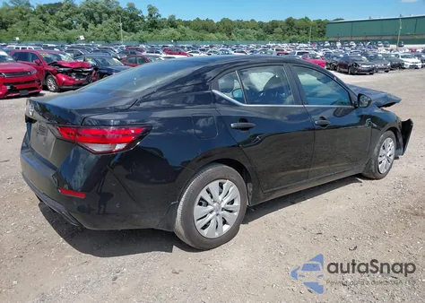 2024 Nissan Sentra S Xtronic Cvt из США, поврежденный, VIN 3N1AB8BV2RY248987